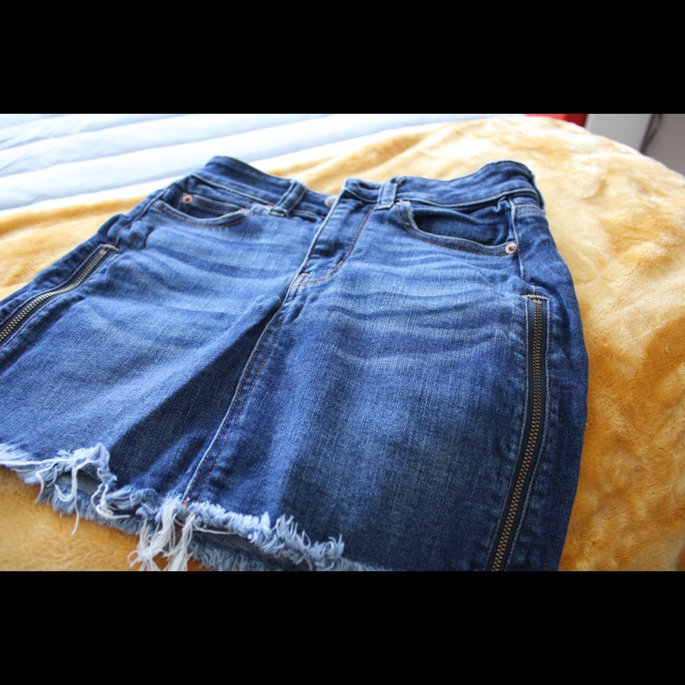 High Waisted Mini Skirt